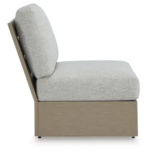 Kimpton Isle Outdoor Armless Chair with Cushion