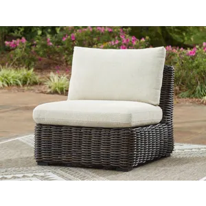 Kimora Outdoor Armless Chair with Cushion