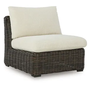 Kimora Outdoor Armless Chair with Cushion