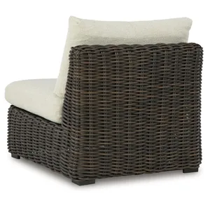 Kimora Outdoor Armless Chair with Cushion