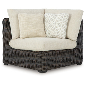 Kimora Outdoor Corner Chair with Cushion