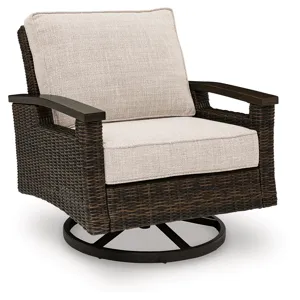 Drakes Beach Outdoor Swivel Lounge Chair (Set of 2)