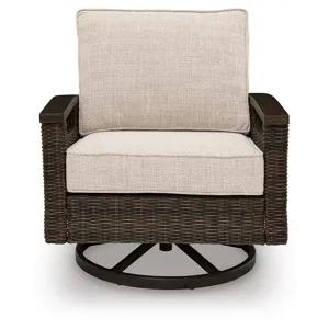 Drakes Beach Outdoor Swivel Lounge Chair (Set of 2)