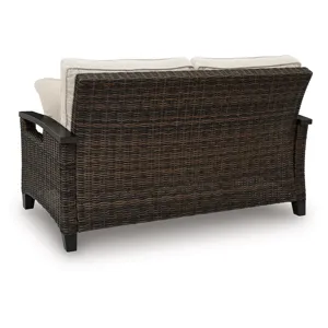 Drakes Beach Outdoor Loveseat with Cushion