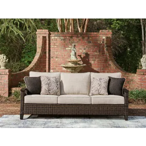 Monterey Point Outdoor Sofa with Cushion
