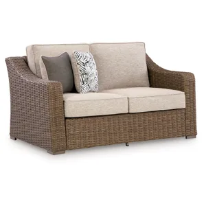 Revare Beach Outdoor Loveseat with Cushion