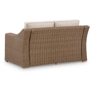 Revare Beach Outdoor Loveseat with Cushion