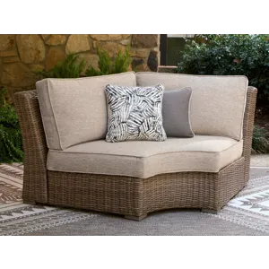 Laguna Heights Outdoor Curved Corner Chair with Cushion