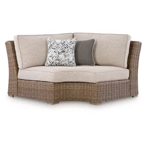 Laguna Heights Outdoor Curved Corner Chair with Cushion