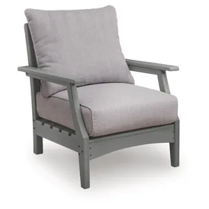 Lone View Bay Outdoor Lounge Chair with Cushion