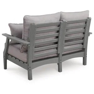 Lone View Bay Outdoor Loveseat with Cushion