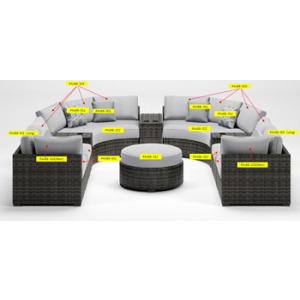 Harbor Court Back Cushion