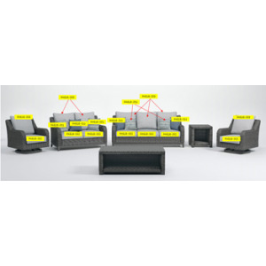 Elite Park Seat Cushion
