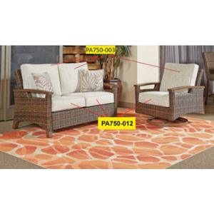 Paradise Trail Seat Cushion