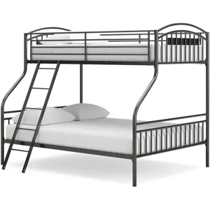 Lanceburg Twin over Full Bunk Bed with Ladder