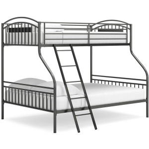 Lanceburg Twin over Full Bunk Bed with Ladder