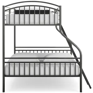 Lanceburg Twin over Full Bunk Bed with Ladder