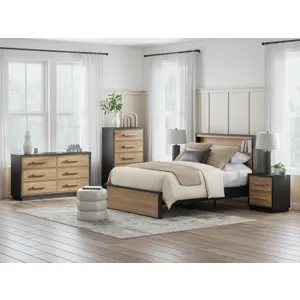 Kozmour Bookcase Complete Bed Frame
