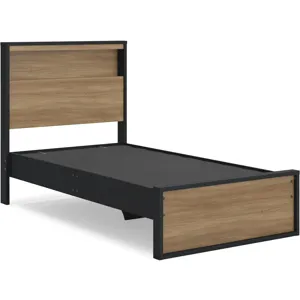 Kozmour Bookcase Complete Bed Frame