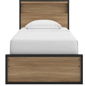 Kozmour Bookcase Complete Bed Frame