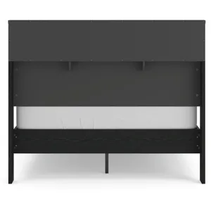 Kozmour Bookcase Complete Bed Frame