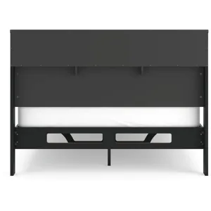 Kozmour Bookcase Complete Bed Frame