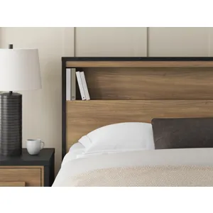 Kozmour Bookcase Complete Bed Frame