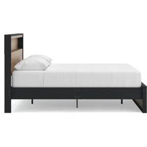Kozmour Bookcase Complete Bed Frame