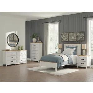 Kerisden Panel Complete Bed Frame