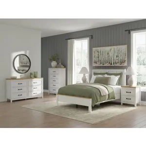 Kerisden Panel Complete Bed Frame