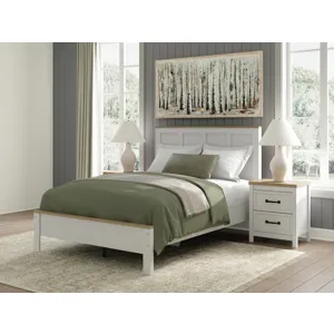 Kerisden Panel Complete Bed Frame