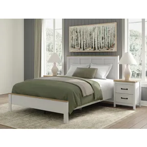 Kerisden Panel Complete Bed Frame