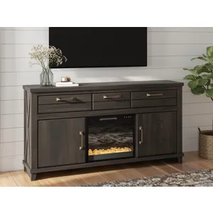 Brazen Valley 71" TV Stand with Electric Fireplace