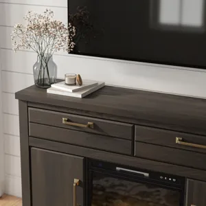 Brazen Valley 60" TV Stand with Electric Fireplace