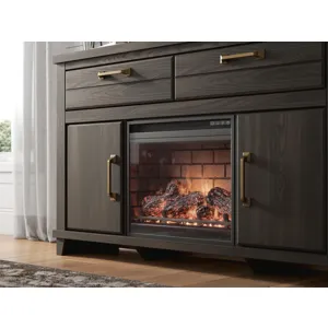 Brazen Valley 60" TV Stand with Electric Fireplace
