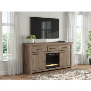 Garistyn 73" TV Stand with Electric Fireplace