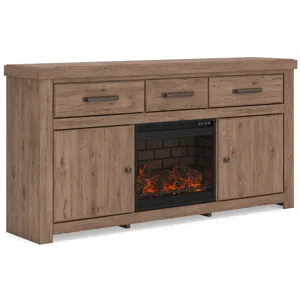 Garistyn 73" TV Stand with Electric Fireplace