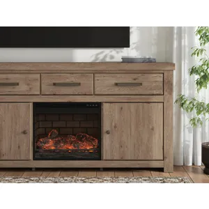 Garistyn 73" TV Stand with Electric Fireplace