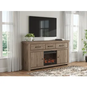 Garistyn 73" TV Stand with Electric Fireplace