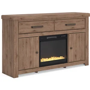 Garistyn 62" TV Stand with Electric Fireplace