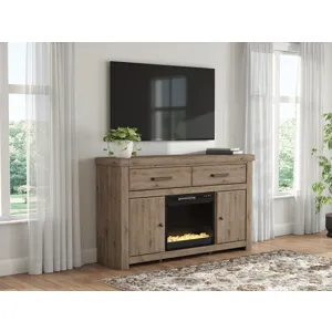 Garistyn 62" TV Stand with Electric Fireplace