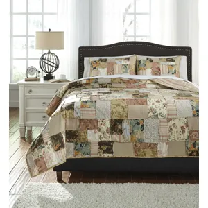Damalis 3-Piece Queen Quilt Set