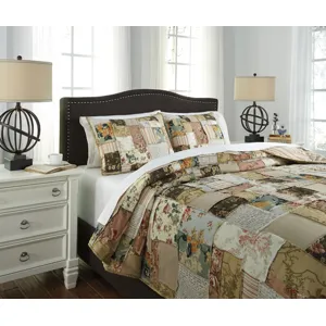 Damalis 3-Piece Queen Quilt Set