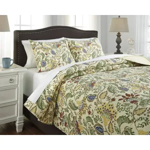 Damyan 3-Piece Queen Coverlet Set
