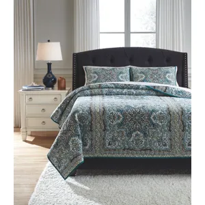 Myrtal 3-Piece Queen Quilt Set