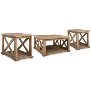 Elmferd Coffee Table and 2 End Tables