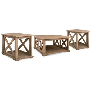 Elmferd Coffee Table and 2 End Tables