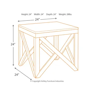 Haroflyn End Table