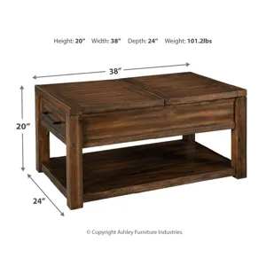 Marleza Coffee Table with Lift Top