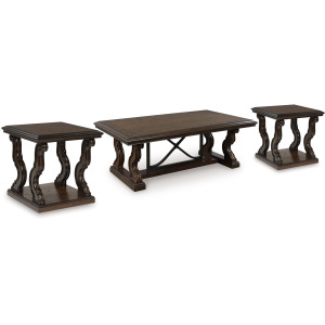 Maylee Coffee Table and 2 End Tables
